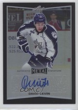 2015-16 Leaf Metal Black Prismatic 2/7 David Levin #BA-DL1 Auto 4p5