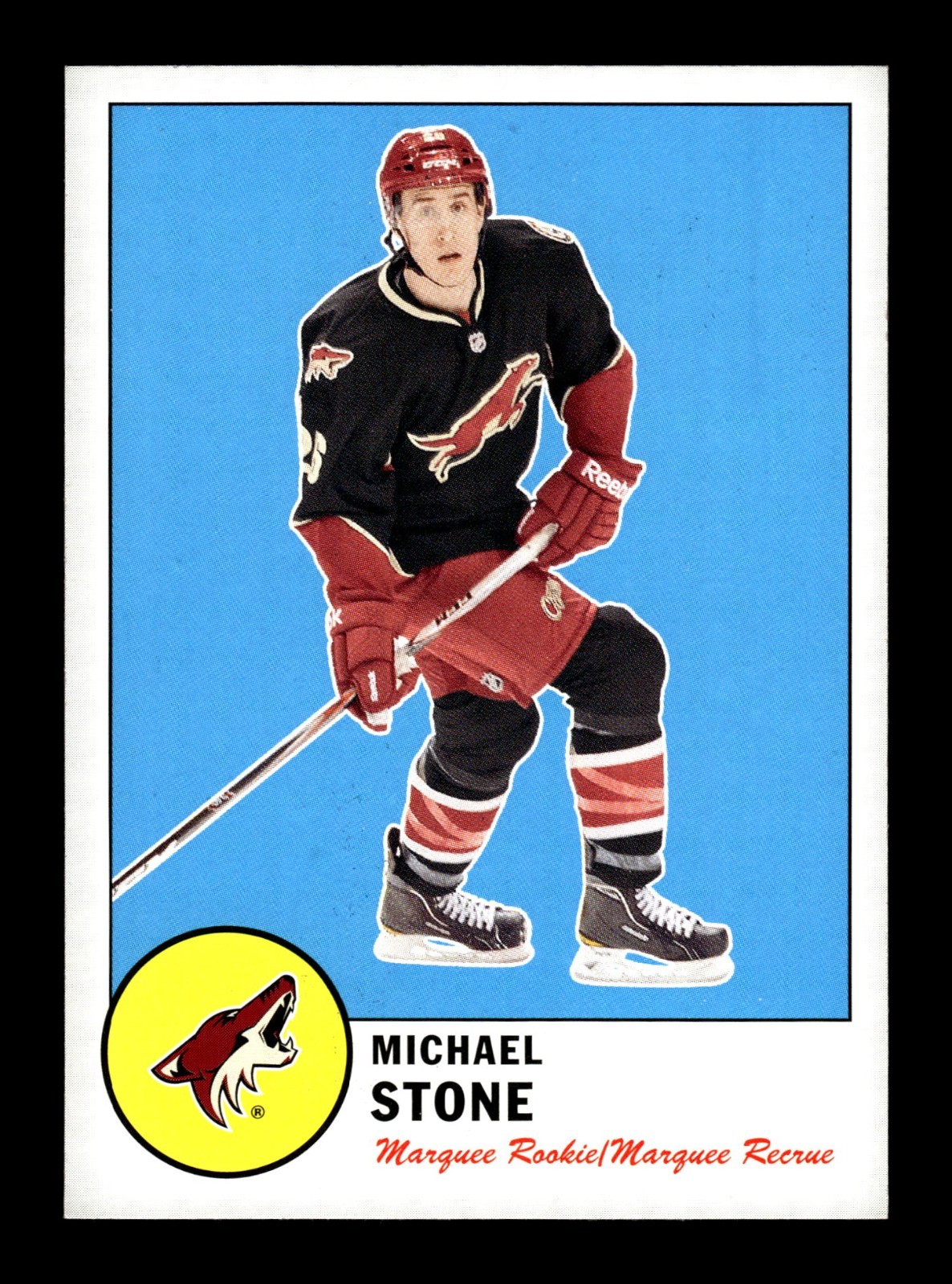 600. 2012-13 opc retro .#587 Michael Stone RC rookie o-pee-chee STOCK PHOTO .PWE