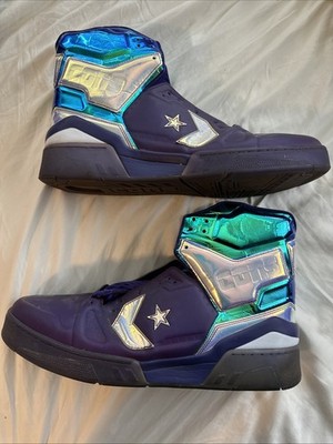 Converse ERX Impress Mens Size 18 High Top Iridescent Court Purple no Laces