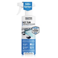 Bio Ouster Hot Tub Surface Cleaner - 16 Fl Oz (Pack of 1), Clear