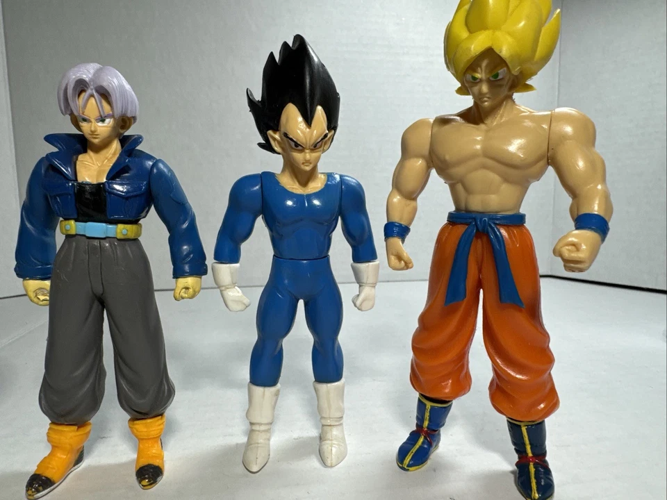 Lote De 5 Figuras De Acción De PVC De Colección DragonBall Z Bandai Sin Marcas Raras Foto 4 de 4