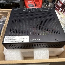 Savant HST-SIPA1SM-00 2-Ch Class D Digital Amplifier 24VDC Black TOSLINK