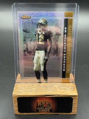 2007 Topps Finest - Marques Colston #66 Gold Refractor /50