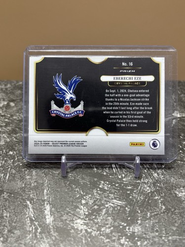 Instantáneas Eberechi Eze 2024-25 Panini Select Premier League - Imagen 3 de 4