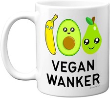 Stuff4 Funny Vegan Mug - Vegan W**ker - Funny Gifts for Men Women Him Her, Gifts