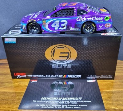 Bubba Wallace Click n Close 2018 Daytona 500 RACED VERSION 1/24 Elite