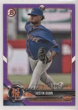 2018 Bowman Draft Purple 8/250 Justin Dunn #BD-178 0l2