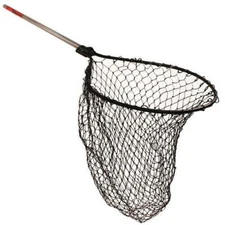 Frabill Sportsman Series Dip Net, 21 x 25 Rings, Poly Net, 36" Folding Handle