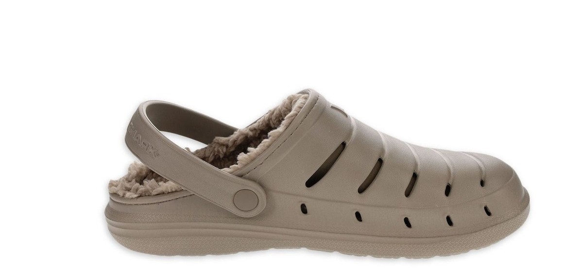 Rugged Shark Men's Pick Color Slip-on Fabric Lined EVA Clog