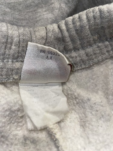 Nike Vintage 80s Gray Red Tag Mens Fleece Tapered Pocket Track Sweatpants Size M - Picture 8 of 8