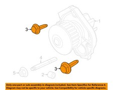 FIAT OEM 12-20 124 Spider Cooling Water Pump-Water Pump Bolt 6106058AA