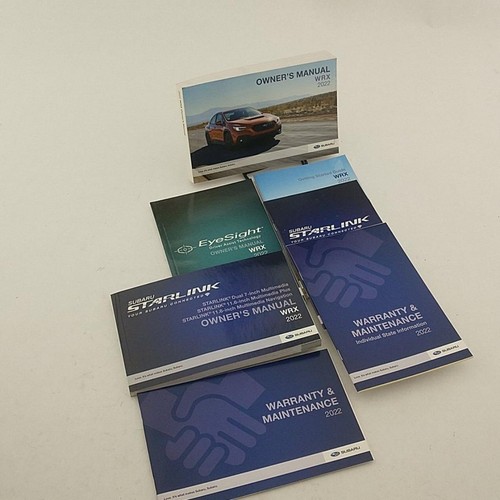 Owners Manual For 2022 WRX WITH COVER - Picture 3 of 3