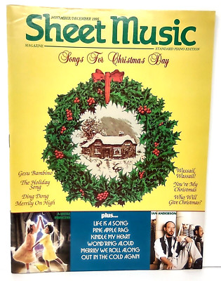 Sheet Music Magazine Standard Piano Edition November December 1995 Vol 19 No 6
