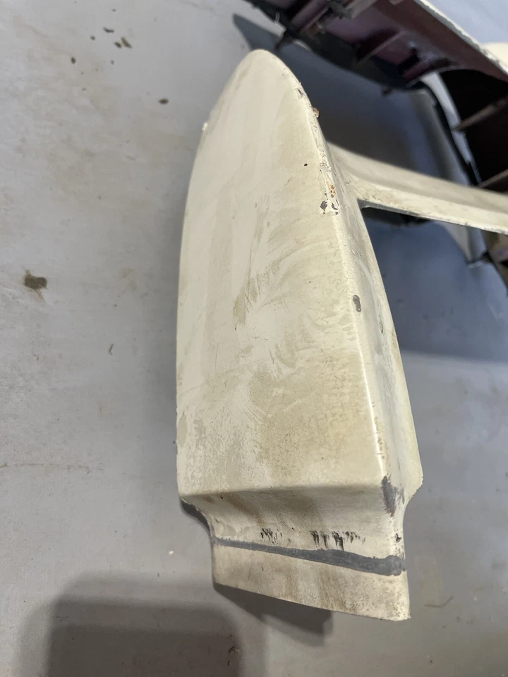 1966 66 Oldsmobile Delta 88 Rear 1/4 Quarter Panel Molding Extension Cove Trim - Image 2 of 4