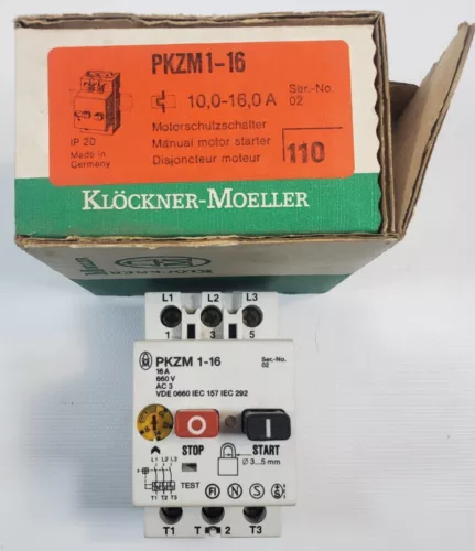 PKZM0-16 *NEW* PKZMO PKZM0 16 Circuit Breaker  MOELLER/EATON