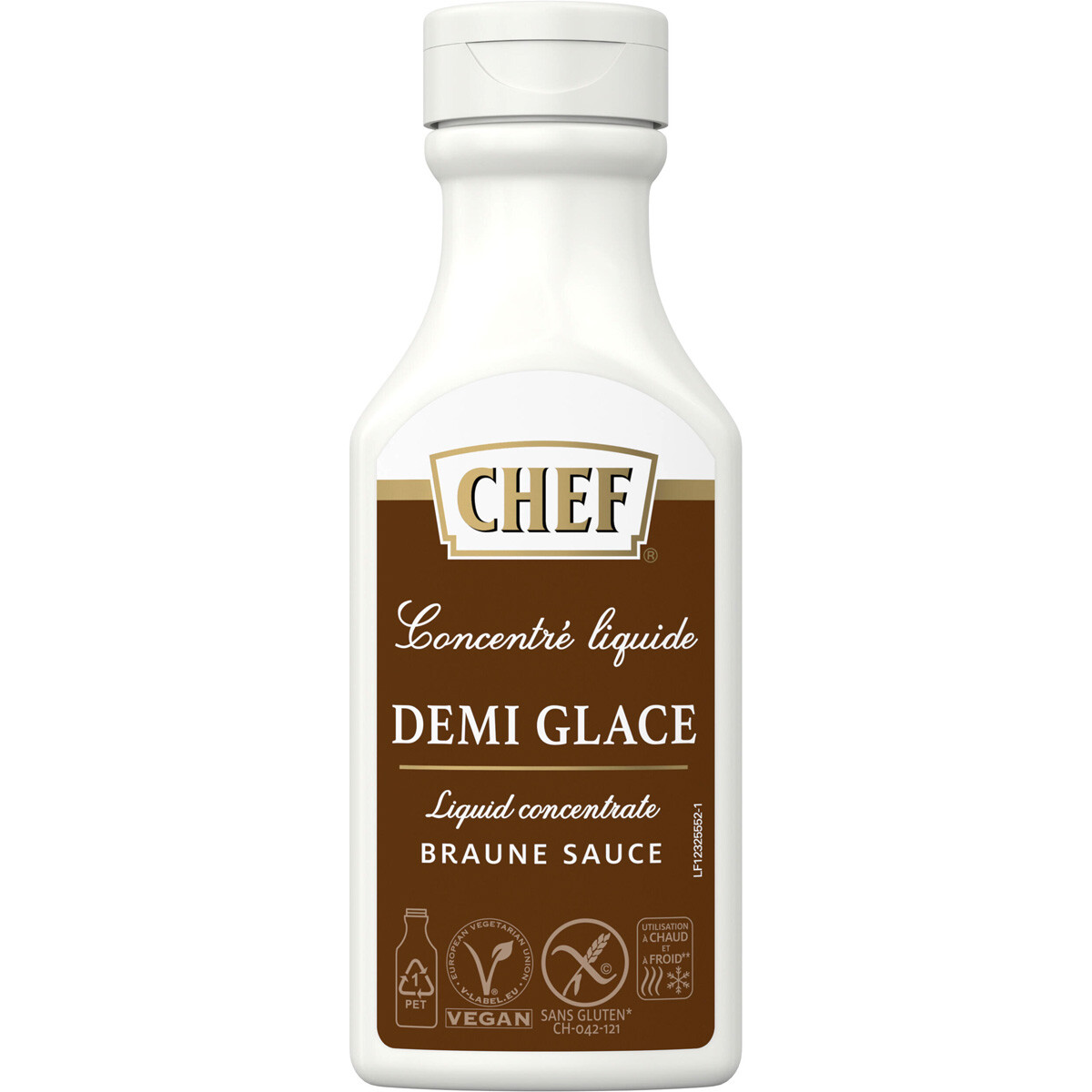 Chef Demi Glace Salsa Marrón Premium Concentrado Para Salsas Paquete De 3