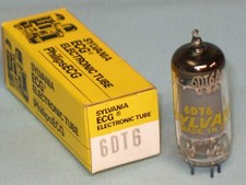 VACUUM TUBE  6DT6  SYLVANIA  6DT6  NOS