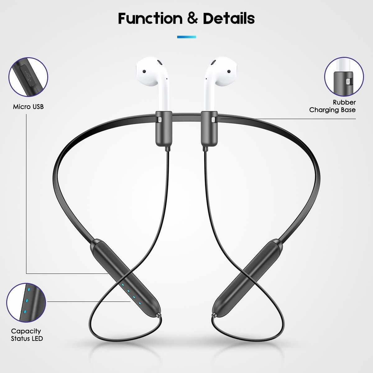 AirPods Charging Case Replacement-Jodno 110mAh Power Bank AirPods