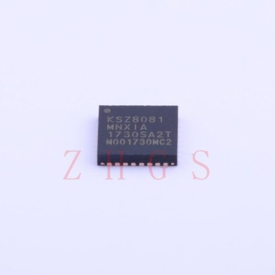 10PCS KSZ8081MNXIA-TR KSZ8081MNXIA KSZ8081M MICROCHIP QFN-32-EP(5x5) Ethernet ch