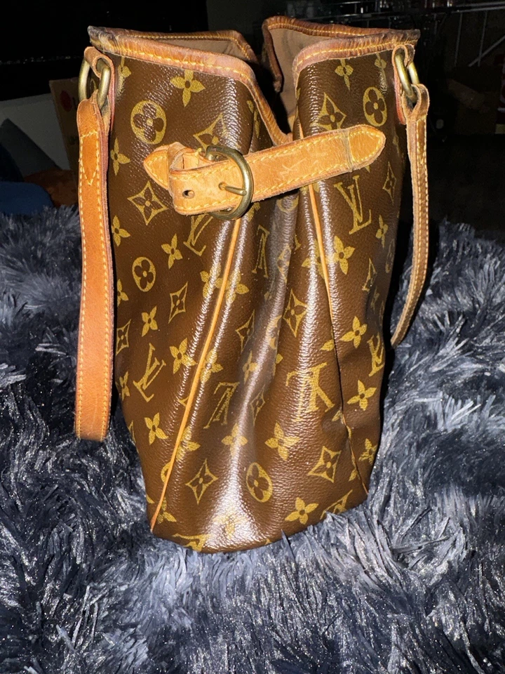 Bolsa de mão Louis Vuitton Batignolles monograma horizontal lona ombro - Imagem 4 de 4