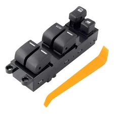 Master Power Window Glass Switch Control Panel Front for 2000-2006 Nissan Sentra