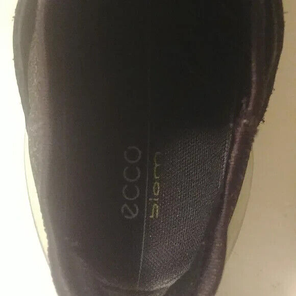 Ecco Sneakers Biom Suede Textile Black Grey Athle… - image 5