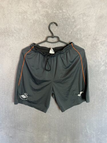 Swansea City Training Football Shorts Gray Joma Polyester Mens Size S - Picture 1 of 9