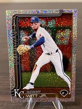 2025 Topps Series 1 - 🔥 Bobby Witt Jr. #100 (Celebration Confetti Foil) Royals 