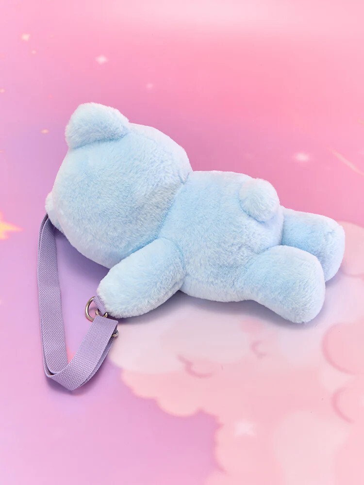 LINE FRIENDS Square BT21 HUG-ME Plush Bag (THE JOURNEY)KOYA Japan