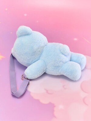 LINE FRIENDS Square BT21 HUG-ME Plush Bag (THE JOURNEY)KOYA Japan