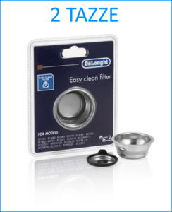 DE LONGHI Filtro Crema 2 Tazze Macchina Caffè EC860 EC680 DEDICA ICONA  DEDICA | eBay