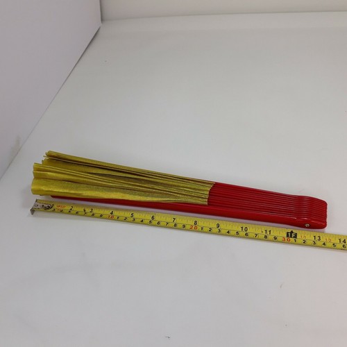 Professional Magic Fan Gold Stage magician prop - Free post - Picture 2 of 10
