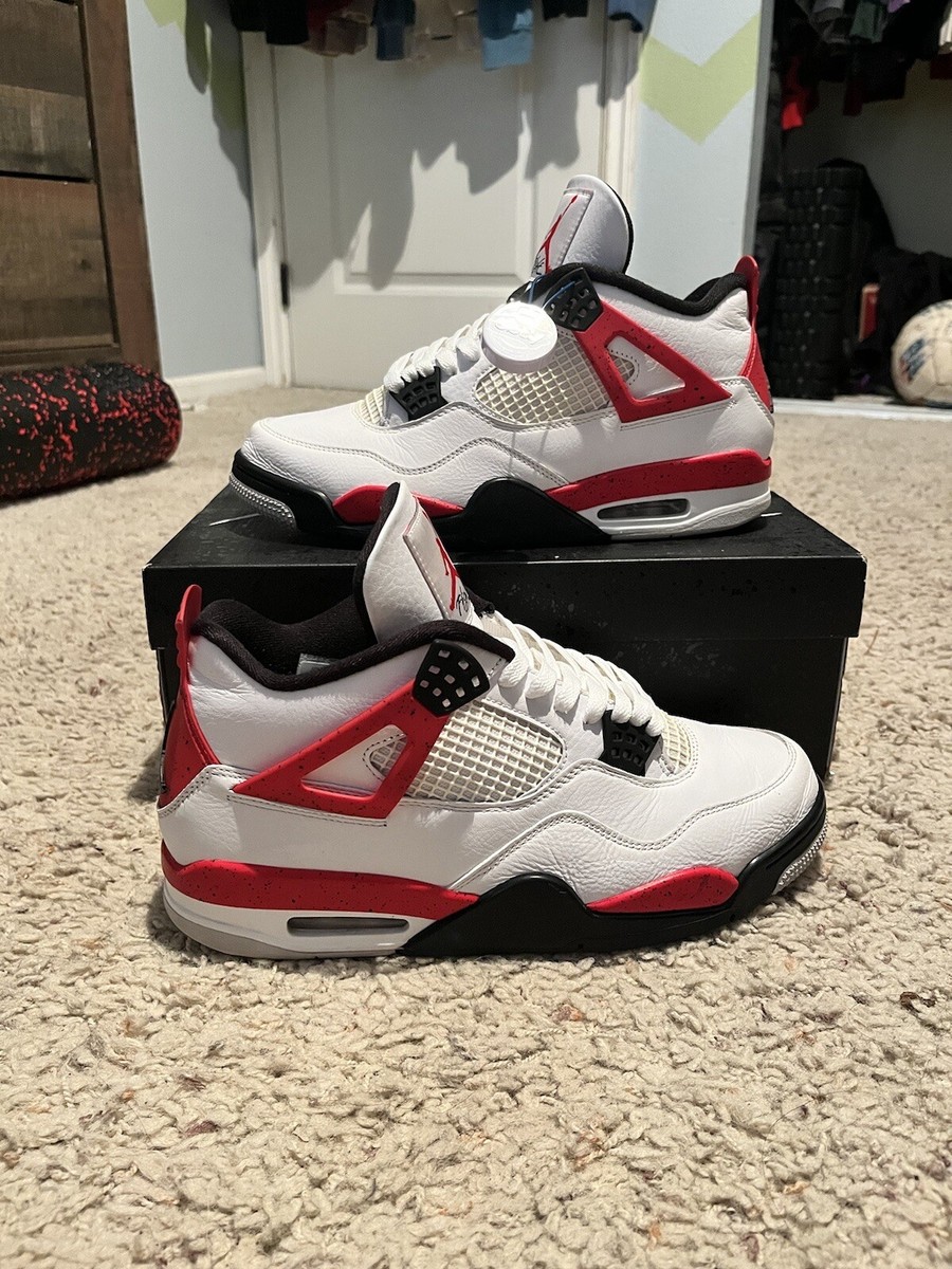 Size 10.5 - Jordan 4 Retro Mid Red Cement | eBay