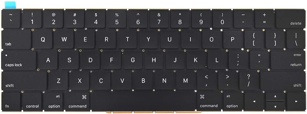 US Layout Keyboard for MacBook Pro 13