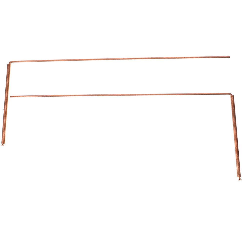 2Pcs Copper Dowsing Rod Metal Dowsing Rod Water Divining Rod Portable Dowsing