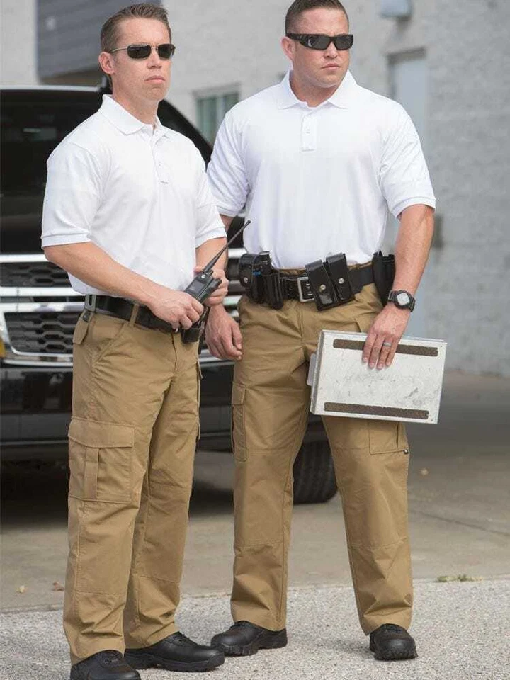 Propper® Mens Tactical Polo Shirt Short Sleeve Pen Pocket Sunglass Loop Uniform - Image 2 of 4