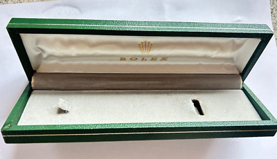 Original Vintage Rolex watch Box green Daytona 21cm x 6cm x 3cm perfekt 1970