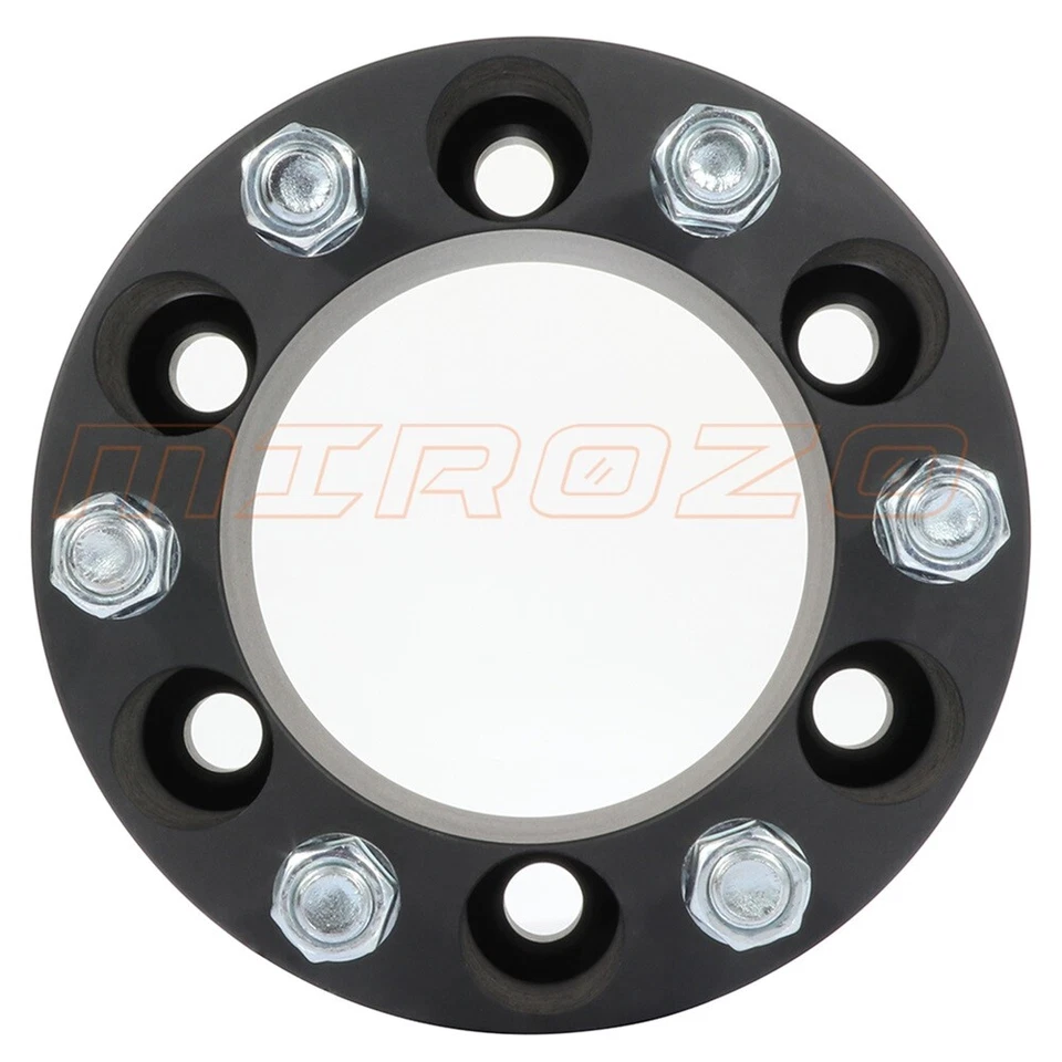 4 Pcs 3" 6x5.5 14x1.5 Wheel Spacers For 1999-2025 Chevrolet Silverado 1500 - Image 2 of 4