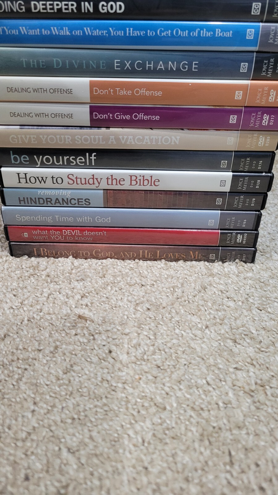 Joyce Meyer Large Lot of 42 DVDs eBay