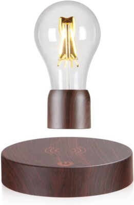 FLOTE Clear Brown Classic Design Modern Magnetic LED Levitating Air Bulb