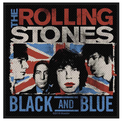The Rolling Stones Patch · Black and Blue