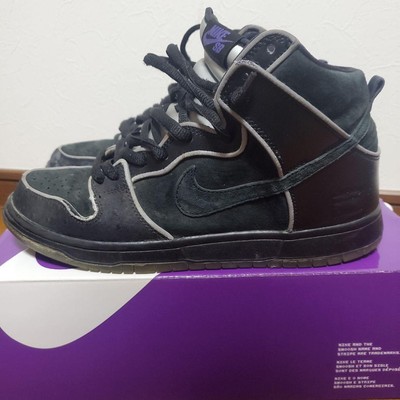 Men 8.5US Sneaker Nike Sb Dunk High Black Purple Box 2016 | eBay