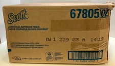 Scott Essential 100% Recycled Fiber JRT 2-Ply Toilet Tissue 12 per Case 67805