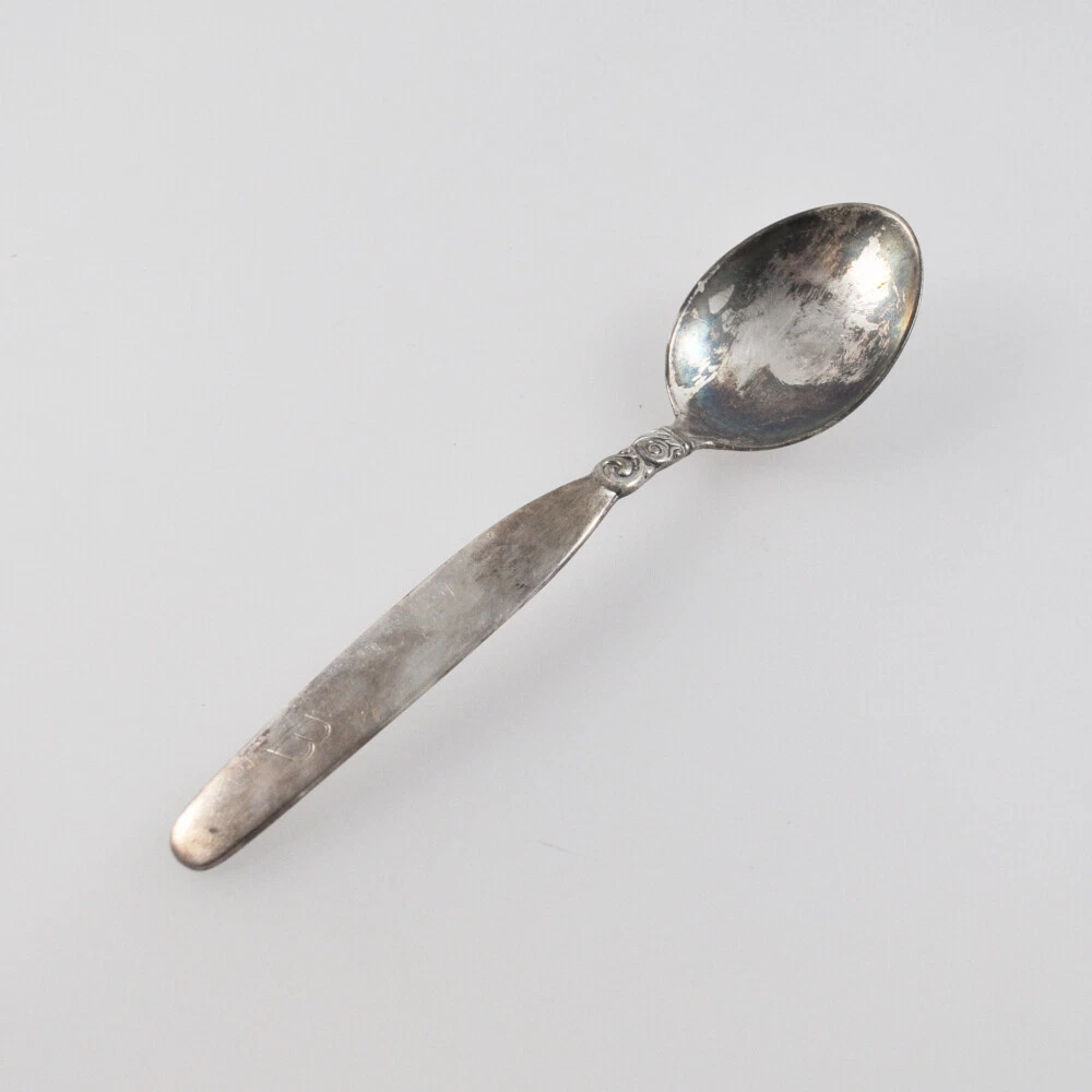 Hanseat Nordland 90 Silver Silver Plated Spoon Soup Old