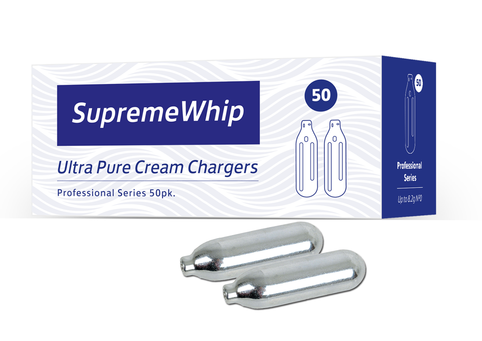 100 Whipped Cream Chargers Supreme Whip Ultra Pure Fresh New Best 4 box
