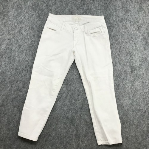 Guess Jeans Womens Size 27 White Denim 