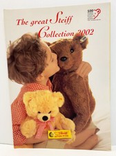 New 2002 Steiff German Stuffed Animals Full Catalog Bears Classic Cuddly Wild