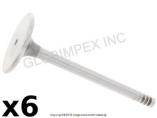 For BMW (1982-1987) Intake Valve (40 mm) (7 mm Stem) (6 PCS) TRW + WARRANTY
