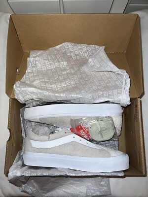 Vans Uo Exclusive Bold Ni Suede Sneaker Beige/White Size: 9 NIB