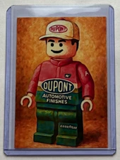 Jeff Gordon Limited Edition Artist Signed “The Minifigure” Trading Card 2/10